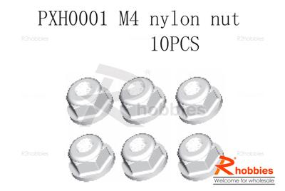 M4 nylon nut