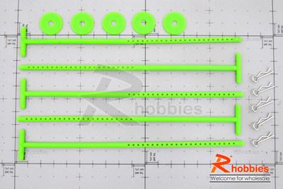 RC Car Plastic Wheel Stand Holder with Clips 5pcs