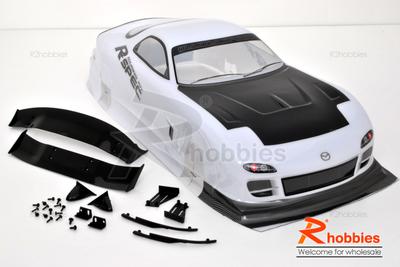 1/10 Mazda Analog Painted RC Car Body With Rear Spoiler