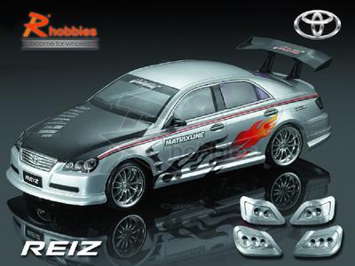 1/10 Toyota REIZ PC Transparent 190mm RC Car Body