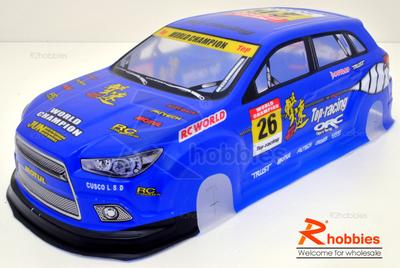 1/10 MITSUBISHI ASX PVC Analog Painted RC Car Body