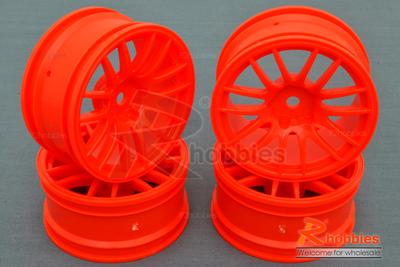 1/10 RC Car 14 Spoke Sporty Wheel 4pcs