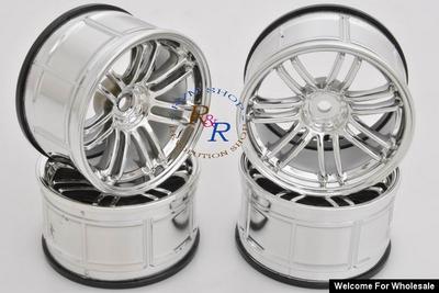 1/10 RC Car LP29 WHEEL RAYS VOLKRACING RE30 CHROME (4pcs)