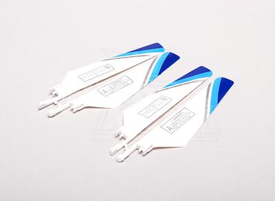 HK189 Main Blade Set Blue/White (4pcs)