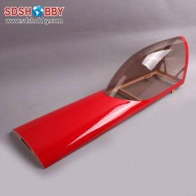 Canopy for Extra330sc 30CC RC Gasoline Airplane (Red/ White) for AG341-B