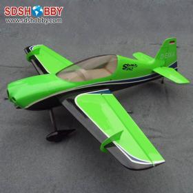 27% Sbach 342 73in Carbon Fiber Version 30-35cc RC Model Gasoline Airplane/Petrol Airplane ARF-Green Color