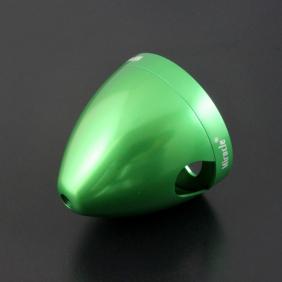 CNC Metal Electric Folding Spinner 2.25"/57mm with Super Light Weight for Electric Airplane --Green