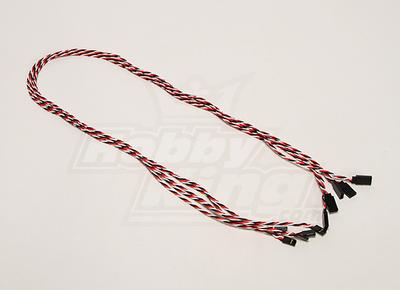 Twisted 80CM Servo Lead Extention (Futaba) 22AWG (5pcs/set)