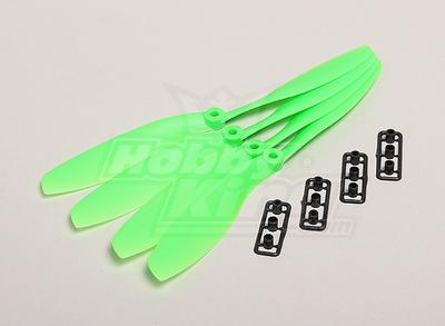 Slow Fly Electric Prop 8045R (4 pc - Green, RH Rotation)