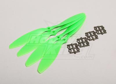 Slow Fly Electric Prop 9047R SF (4 pc - Green Right Hand Rotation)