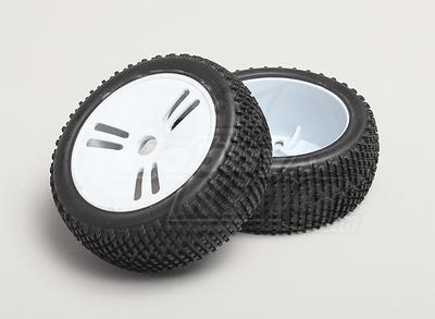 1/8 Buggy Wheel & Tyre 17mm Hex (2pc)