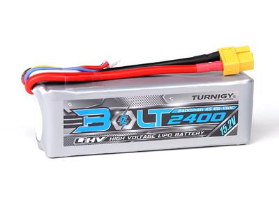 Turnigy Bolt 2400mAh 4S 15.2V 65~130C High Voltage Lipoly Pack