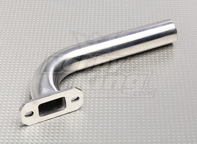 50cc Stainless Steel Header Pipe 90 degree with 60mm drop