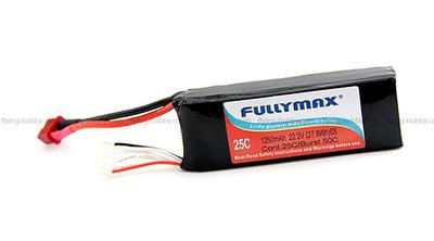 Fullymax 25C 1250mAh 6S 22.2V LiPo