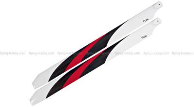 High Quality Carbon Fiber Main Blades (810mm) RED