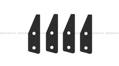 CF Landing Gear Stiffener (4pcs) - Goblin 630/700