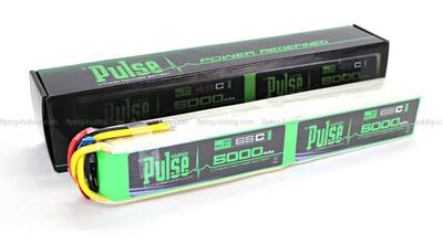 PULSE LIPO 5000mAh 44.4V 65C STICK VERSION