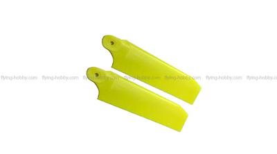 KBDD 104mm Tail Blades - Extreme Edition - Neon Yellow