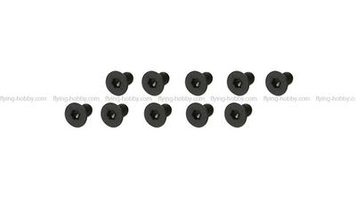 Socket Countersunk Screw - Black (M3x6)x10pcs