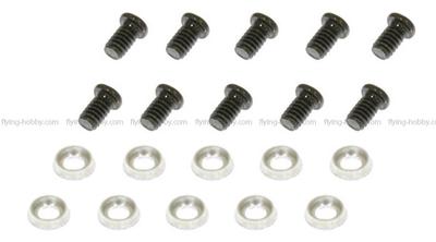 Countsunk Washer and Machine Screw set(M2x3.2)x10