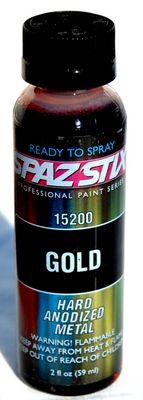 Spaz Stix Gold Airbrush Paint 2oz. SZX15200