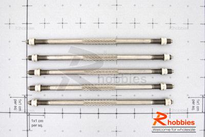 M3x80mm Titanium Alloy Push Rod (5pcs/set)