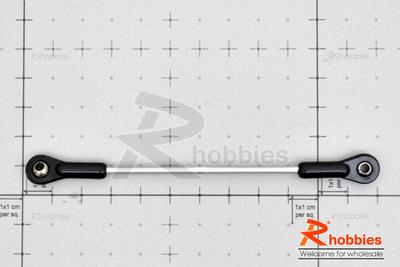 Metal Servo Push rod (Î¦3X70mm)