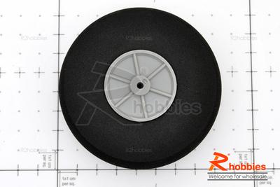 Î¦80 x H23.5 x Î¦3mm Plastic Landing Wheel + Solid Sponge Tyre