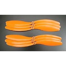 Grand Wing System 10x8 Prop 254x203mm Orange (6) GWSEP1080/6P