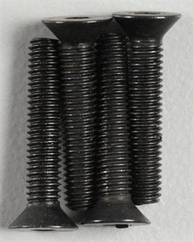 Dubro Flat Head Socket Screw 3.0mmx16 (4) DUB2290