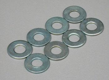 Dubro 4MM Flat Washers DUB2110