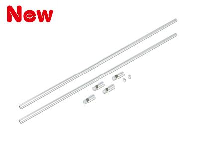 X5 CNC Tail Boom Support Set(Silver anodized)