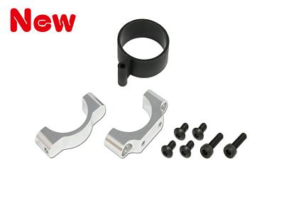 X5 CNC Tail Support Clamp(Silver anodized)