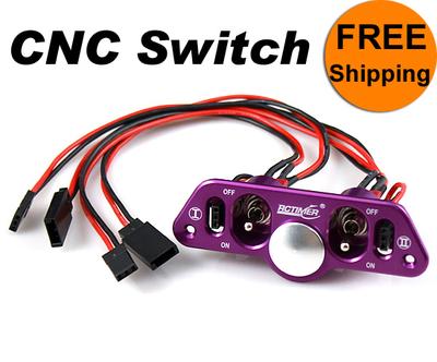 CNC Switch (2 Switches/1 Fuel Dot) - Purple