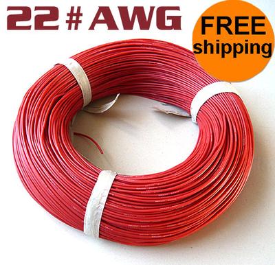 20 Meter #22AWG Silicon Wire Red