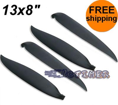 2Pairs Folding Propeller 13x8" (33x20cm)