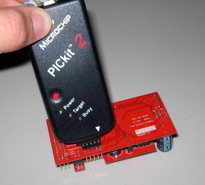 PICkit 2 USB programmer