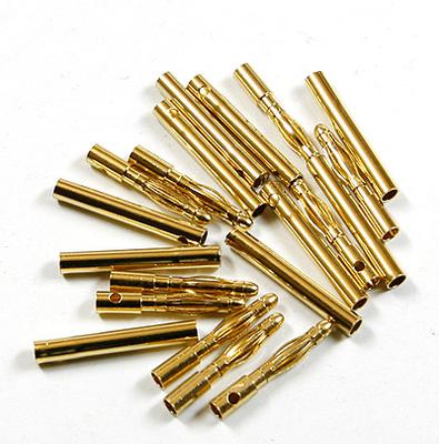 M2 Golden Plated Spring Connector (10 pairs)