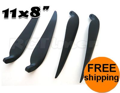 2Pairs Folding Propeller 11x8"CAM 28x20cm