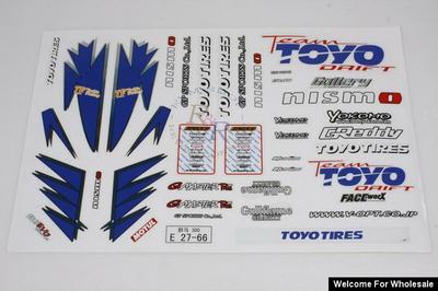 1/10 TOYO Drift Self Adhesive Decals