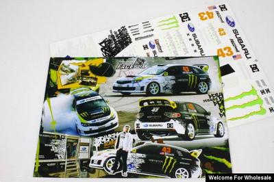 1/10 Monster Energy Self Adhesive Decals