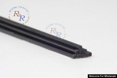 Carbon Fiber Sqaure Rod 1.5mm X 1.5mm x 1000mm