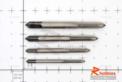 Dual-cut Carbide Drill Set (M3 / M4 / M5 / M6) 4pcs