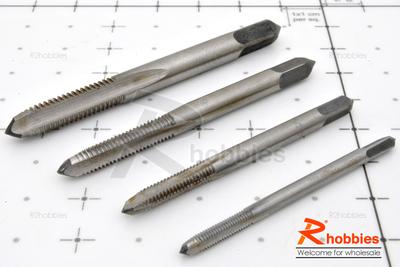 Dual-cut Carbide Drill Set (M3 / M4 / M5 / M6) 4pcs