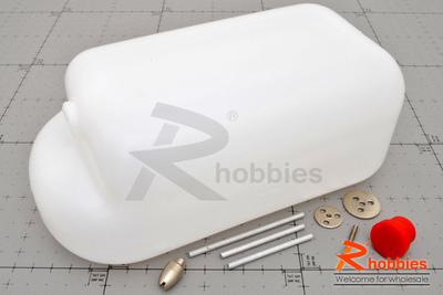 RC GP Plane 1350cc Plastic Oil Fuel Tank