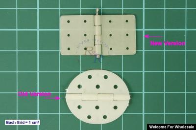 Square Nylon &amp; Pinned Hinges (Î¦30X26X1mm) (10pcs/set)