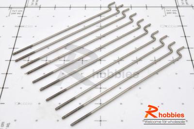 Steel Control Push Rod Î¦1.2 x 80mm (10pcs/set)