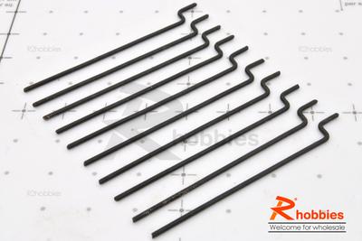 Steel Control Push Rod Î¦1.2 x 55mm (10pcs/set)