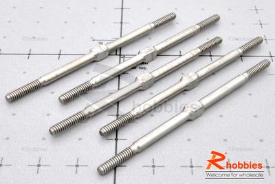 M3X71mm Titanium Alloy Push Rod (5pcs/set)