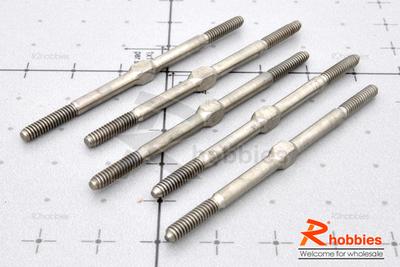 M3X61mm Titanium Alloy Push Rod (5pcs/set)